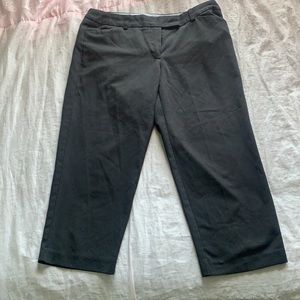 black ankle dress pants